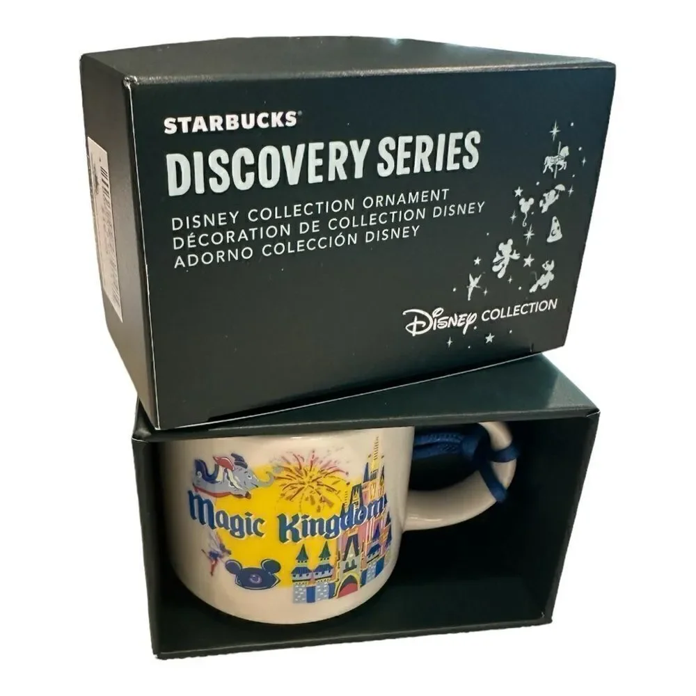 Starbucks Magic Kingdom Disney parks Discovery Series Mug ORNAMENT New